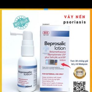 Beprosalic Lotion 30ml - Giảm chàm, Vẩy nến & Nấm da đầu.